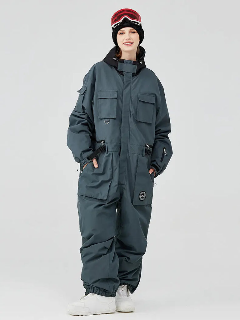 Women's One Piece Snow Suit 