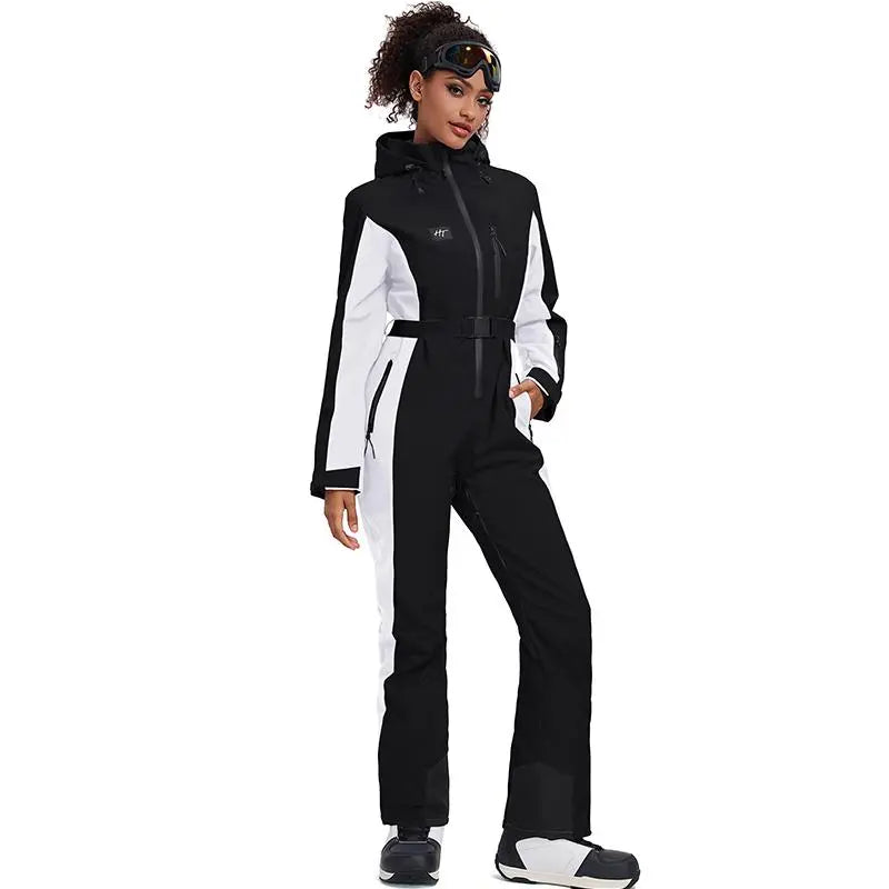 Women's Ski Suit One Piece Jumpsuits Snowsuits 