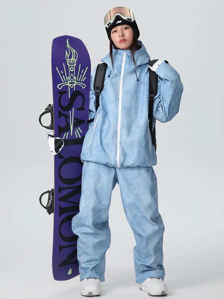 Women's SnowLuxe Spark Crystal Chic Mountain Snow Suit 