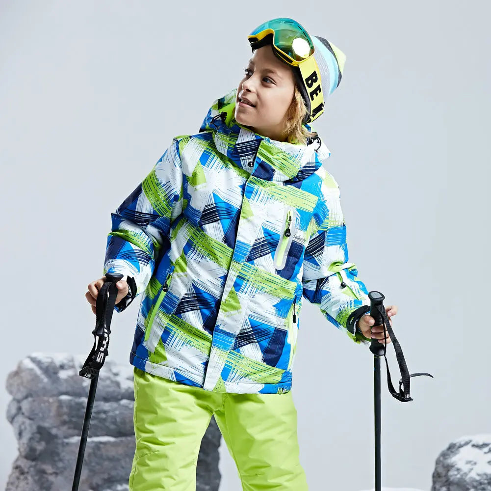 HOTIAN Boys Insulated Winter Snow Jacket HOTIAN