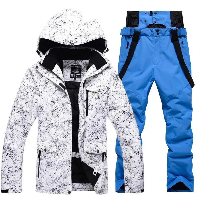 HOTIAN Women's Ski Jackets and Pants Set Windproof Waterproof Insulated  Snowsuit Winter Warm Snowboarding Snow Coat : : Fashion