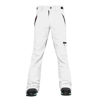 HOTIAN Women's Leg Breathable Zipper Ski Snowboard Pants HOTIAN