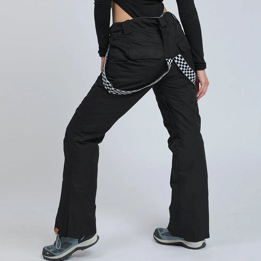 HOTIAN Women's Ski Pants Adjustable Strap Snowboard Pants HOTIAN